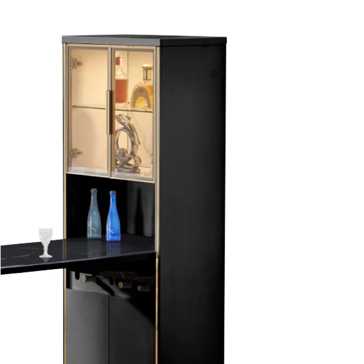 YEJI Bar Table Black Detail View